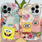 SpongeBob Soft Silicone Phone Case for iPhone